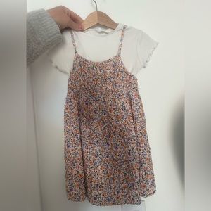 Zara floral dress 2-3 t
